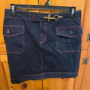 Ralph Lauren Jeans Co. Denim Jean Skirt size 10